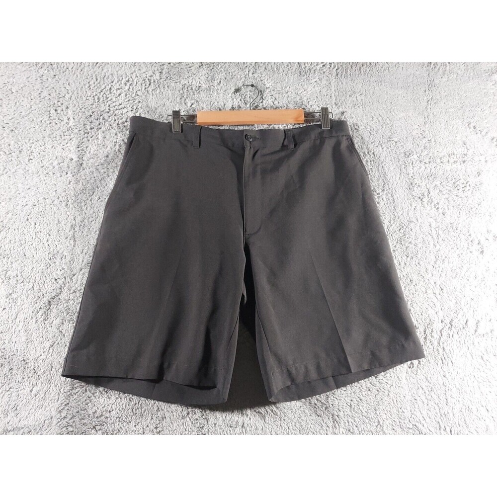 PGA Tour Shorts Mens Size 36 Black 100% Polyester